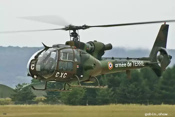 法国🇫🇷  SA341 小羚羊  轻型武装直升机-锋向兵库 ｜Gebin Military Arsenal